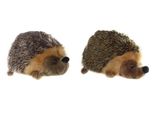 Uni Toys Riccio Grigio Grande Peluche Peloso