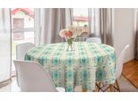 Abakuhaus Tovaglia Rotonda Tribale, Rombi Geometrici Indigeni, Tovaglia Circolare Per Sala Da Pranzo, Decorazione Cucina, 150 Cm, Multicolore