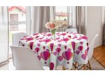 Abakuhaus Tovaglia Rotonda Balloon, Aeroplani Astratti Colorati, Tovaglia Circolare Per Sala Da Pranzo, Decorazione Cucina, 150 Cm, Multicolore