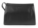 Saddler Pelle Borsa Da Toilette Jupiter Washbag Black Nero