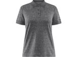 Craft Core Blend Polo Shirt Donna Grigio Scuro Melange Taglia Xxl