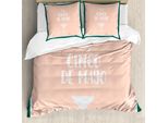 Abakuhaus Set Copripiumino Spagnolo Per Letti Singoli, Cinco De Mayo Cocktail, Antiacaro, Adatto A Chi Soffre Di Allergie, Con Federa, 200 Cm X 200 Cm - 80 X 80 Cm, Blush JäGergrüN