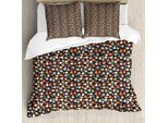 Abakuhaus Set Copripiumino Per Letti Singoli, Sagome Di Mele E Pere, Antiacaro, Adatto A Chi Soffre Di Allergie, Con Federa, 200 Cm X 200 Cm - 80 X 80 Cm, Multicolore