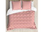Abakuhaus Set Copripiumino Marocchino Per Letti Singoli, Colori Vivaci, Filigranato, Antiacaro, Adatto A Chi Soffre Di Allergie, Con Federa, 155 Cm X 220 Cm - 80 X 80 Cm, Multicolore
