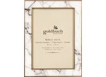 Goldbuch Cornice Per Ritratto In Metallo Marmo 13X18 Cm Bianco