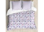 Set Copripiumino Abakuhaus Weltraum Per Letti Singoli, Articolo Planets Himmel, Antiacaro, Adatto A Chi Soffre Di Allergie, Con Federa, 200 Cm X 200 Cm - 80 X 80 Cm, Multicolore