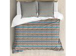 Abakuhaus Snakeskin Stampa Set Copripiumino Per Letti Singoli, Reptile Wild Animal, Antiacaro, Adatto A Chi Soffre Di Allergie, Con Federa, 200 Cm X 200 Cm - 80 X 80 Cm, Multicolore