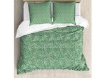 Abakuhaus Set Copripiumino Astratto Per Letti Singoli, Composizione A Pois Funky, Antiacaro, Adatto A Chi Soffre Di Allergie, Con Federa, 155 Cm X 220 Cm - 80 X 80 Cm, Multicolore