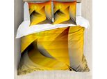 Abakuhaus Set Copripiumino Per Letti Singoli, Sand Hills In Desert Hot Sun, Antiacaro, Adatto A Chi Soffre Di Allergie, Con Federa, 200 Cm X 200 Cm - 80 X 80 Cm, Multicolore