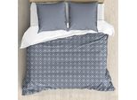 Abakuhaus Set Copripiumino Per Letti Singoli, Foglie Ritmiche E Farfalle, Antiacaro, Adatto A Chi Soffre Di Allergie, Con Federa, 200 Cm X 200 Cm - 80 X 80 Cm, Purpleblue Purpleblue