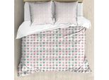 Set Copripiumino Abakuhaus Per Letti Singoli, Cupcake Cremosi Rotondi, Antiacaro E Anallergico Con Federa, 155 Cm X 220 Cm - 80 X 80 Cm, Multicolore