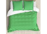 Abakuhaus Set Copripiumino Per Letto Singolo, Motivi Naturali Continui, Antiacaro, Adatto A Chi Soffre Di Allergie, Con Federa, 155 Cm X 220 Cm - 80 X 80 Cm, Terra Verde Giallo