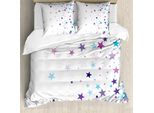 Abakuhaus Set Copripiumino Per Letti Singoli, Diffusione, Antiacaro, Adatto A Chi Soffre Di Allergie, Con Federa, 155 Cm X 220 Cm - 80 X 80 Cm, Multicolore