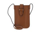 Decadent Pelle Borsa Per Cellulare Fiona Mobile Bag Cognac Marrone