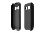 Caseroxx Cover Protettiva In Tpu Compatibile Con Easyfone Prime-A5, Custodia In Gomma Per Cellulare Nera
