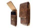 Borsa Esterna Caseroxx Per Crosscall Core-M5 In Marrone