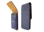 Caseroxx Custodia Flip Per Cat S62 / S62 Pro In Blu