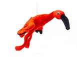 Cornelissen - Peluche - Ibis Scarlatto Con Nastro - 29 Cm