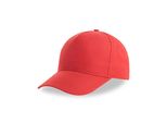Atlantis Recf | Recy Five Cap Cappellino Da Baseball In Poliestere Riciclato - Colore: Rosso - Taglia: Unica