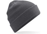 Beechfield B52N | Berretto In Cotone Organico - 100% Cotone Organico - Colore: Grigio Grafite - Taglia: Unica