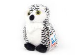 Cornelissen - Peluche - Gufo Delle Nevi Bianco/Nero - 14 Cm