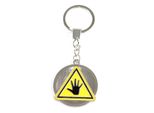 Mcneill Portachiavi Keyring (FüR Schulranzen Steel) Steel Argentato Giallo