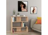Decortie Molly Libreria Moderna Espositore No.1 Rovere, 94 X 30 X 89 Cm