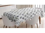 Abakuhaus Tovaglia Con Motivo Occhi, Assortimento Di Occhi Colorati, Stampa Personalizzata Con Colori Vivaci, Lavabile, Impermeabile, Non Sbiadisce, 140 X 200 Cm, Multicolore