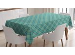 Tovaglia Abakuhaus Brown Plaid, Classica A Quadri, Adatta Per Interni Ed Esterni, Lavabile, Colori Chiari, Non Sbiadisce, 140 X 200 Cm, Multicolore