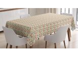 Abakuhaus Tovaglia Astratta, Motivo Colorato A Ciliegie, Stampa Personalizzata Con Colori Vivaci Lavabile Impermeabile Non Scolorisce, 140 X 240 Cm, Multicolore
