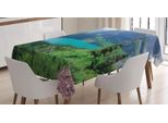 Tovaglia Abakuhaus Park, Grinnell Lago E Montagne, Stampa Personalizzata Colori Vivaci Senza Scolorimento Lavabile Per Uso Esterno, 140 X 200 Cm, Multicolore