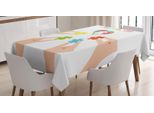 Tovaglia Abakuhaus Autismo, Concetto Di Sensibilizzazione Nell'unione, Stampa Con Colori Chiari Che Non Sbiadiscono, Lavabile Per Uso Interno O Esterno, 140 X 240 Cm, Multicolore