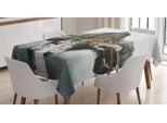 Abakuhaus Tovaglia Paesaggistica, Scenic Marina Port Area, Stampa Con Colori Chiari Che Non Sbiadiscono, Lavabile Per Interni O Esterni, 140 X 240 Cm, Multicolore