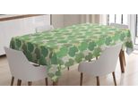 Abakuhaus Tovaglia Baum, Foglie Microscopiche In Pizzo, Stampa Con Colori Chiari Che Non Sbiadiscono, Lavabile Per Interni O Esterni, 140 X 200 Cm, Verde Oliva