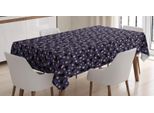 Abakuhaus Tovaglia Dalmatiner, Macchia Circolare Multicolore, Adatta Per Interni Ed Esterni Lavabile Stampa Colori Chiari Nessuno Sbiadimento, 140 X 240 Cm, Blu Viola Rosa Baby