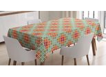 Abakuhaus Tovaglia Geometrica, Motivo Moderno A Mosaico, Resistente Allo Sporco Grazie Alla Più Moderna Tecnologia Di Stampa, Lavabile, Colori Chiari, 140 X 240 Cm, Multicolore
