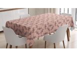 Abakuhaus Tovaglia Libellula, Gradiente Insetti Esotici, Impermeabile Lavabile Con Colori Chiari E Visibili Che Non Sbiadiscono Personalizzata, 140 X 200 Cm, Blush Scuro Taupe Caldo