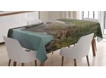 Abakuhaus Tovaglia Da Esterno, Natural Bridge Di Rock, Adatta Per Interni Ed Esterni Lavabile Stampa Colori Chiari Nessuno Scolorimento, 140 X 240 Cm, Multicolore