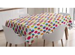 Abakuhaus Tovaglia Autunnale, Foglie Autunnali Arte Colorata, Stampa Personalizzata Con Colori Vivaci Lavabile Impermeabile Non Sbiadisce, 140 X 240 Cm, Multicolore