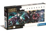 Clementoni Puzzle Panoramico League Of Legends 1000 Pezzi