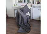 Set Di Coperte - Coperta Soffice Xxl 150X200Cm - Incl. Cuscino Decorativo 45X45Cm Sfoderabile - Grande Coperta Da Salotto Per Coccole, Soffice Coperta Da Divano