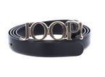 Joop! Pelle Cintura 2,0 Cm Fashion Women's Belt W115 D`Blue Blu Scuro