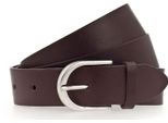 Vanzetti Pelle Cintura Classics 35Mm Full Leather Belt W80 Dark Brown Marrone Scuro