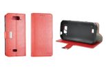 Custodia A Libro Per Blackview BV9500 Rosso