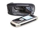 Caseroxx Custodia In Pelle Con Clip Da Cintura Compatibile Con Nokia 1800 In Vera Pelle, Custodia Con Clip Da Cintura E Finestra Di Visualizzazione