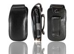 Caseroxx Custodia In Pelle Con Clip Da Cintura Compatibile Con Samsung E1150I In Vera Pelle, Custodia Con Clip Da Cintura E Finestra Di Visualizzazione