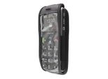 Caseroxx Custodia In Pelle Con Clip Da Cintura Compatibile Con Emporia Pure V25 In Vera Pelle, Custodia Con Clip Da Cintura E Finestra Di Visualizzazione