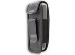 Caseroxx Custodia In Pelle Con Clip Da Cintura Compatibile Con Nokia 1600 In Vera Pelle, Custodia Con Clip Da Cintura E Finestra Di Visualizzazione