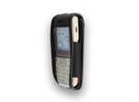 Caseroxx Custodia In Pelle Con Clip Da Cintura Compatibile Con Nokia 1650 In Vera Pelle, Custodia Con Clip Da Cintura E Finestra Di Visualizzazione