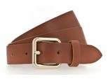 Vanzetti Pelle Cintura 30Mm Leather Belt W80 Cognac Marrone